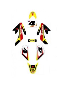 Adhesivos Pitbike Makita CRF70
